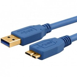 Astrotek USB 3.0 Cable 3m - Type A Male to Micro B Blue...