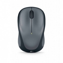 Logitech M235 Wireless Mouse Grey Contoured design Glossy...