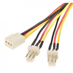 Astrotek Fan Power Cable 20cm - 2x3pin Male to 3 pins...