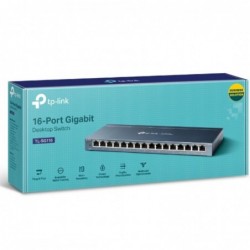 TP-Link TL-SG116 16-Port Gigabit Unmanaged Desktop/Wall...