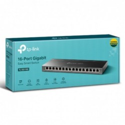 TP-Link TL-SG116E 16-Port Gigabit Unmanaged Pro Switch...