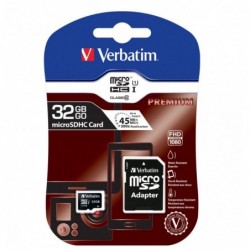 Verbatim 32GB MicroSD SDHC SDXC Class10 UHS-I Memory Card...