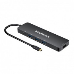 Simplecom CH545 USB-C 5-in-1 Multiport Adapter Docking...