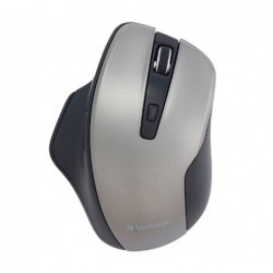 Verbatim Silent Ergonomic Wireless LED Mouse Graphite